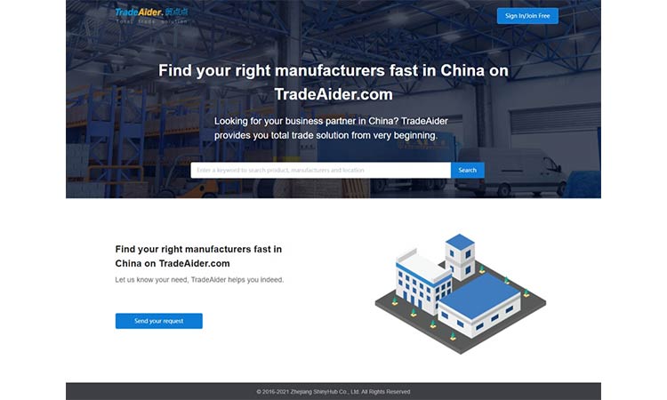 TradeAider Manufacturers Database