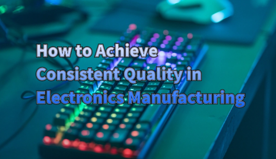 How to Achieve Consistent Quality in Electronics Manufacturing