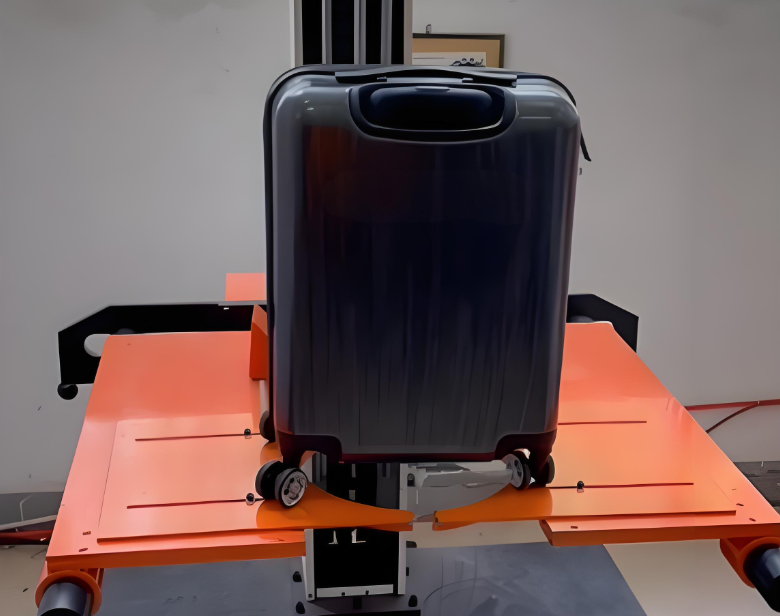 luggage drop test