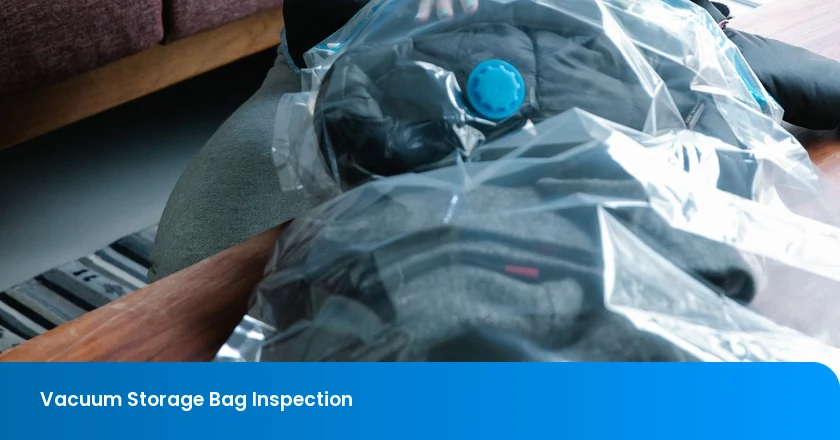 Vacuum Storage Bag Inspection Protocol: Valve Leakage, Seal Integrity, Compression Retention, Film Defects, and Packing