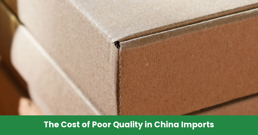 Cost of Poor Quality for China Imports: Prevention, Appraisal, and Failure