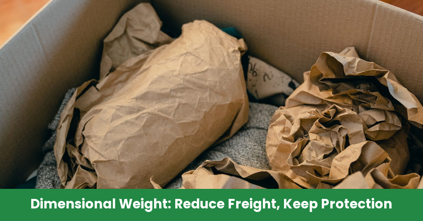 Dimensional Weight Engineering: Reduce Freight Without Weakening Packaging