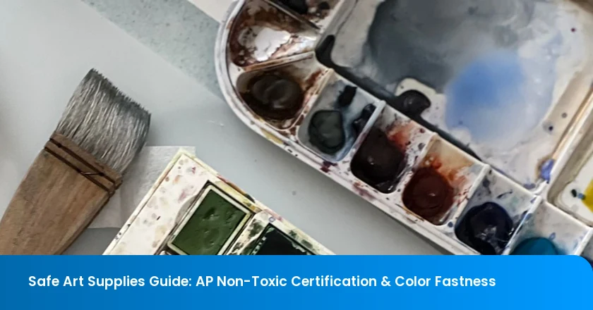 Safe Art Supplies Guide: AP Non-Toxic Certification & Color Fastness