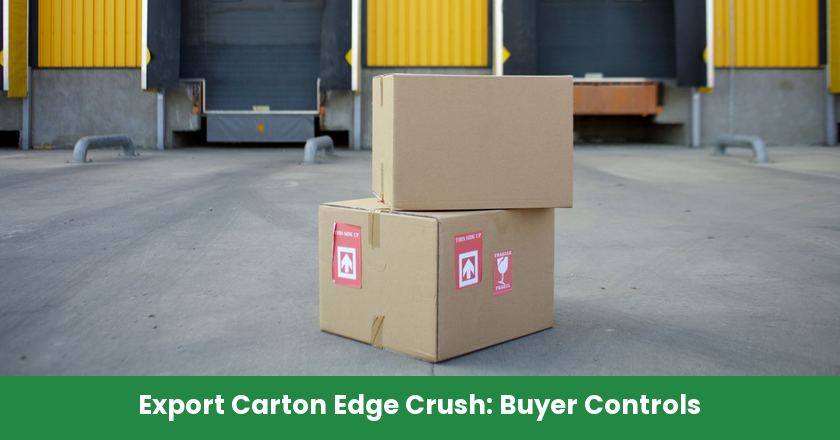 Edge Crush Failure in Export Cartons: Root Causes and Buyer Controls