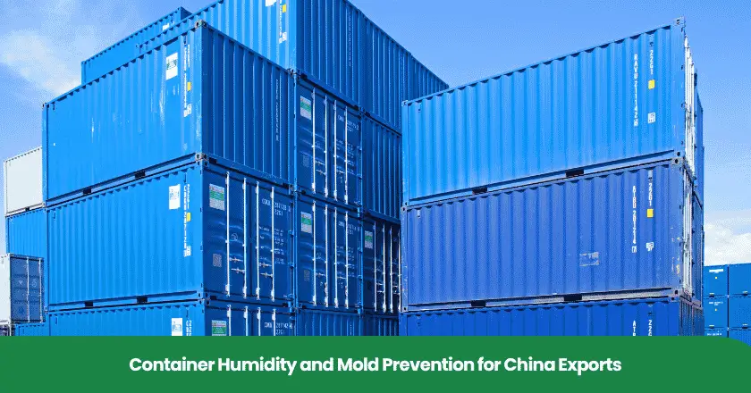 Container Humidity and Mold Prevention for China Exports