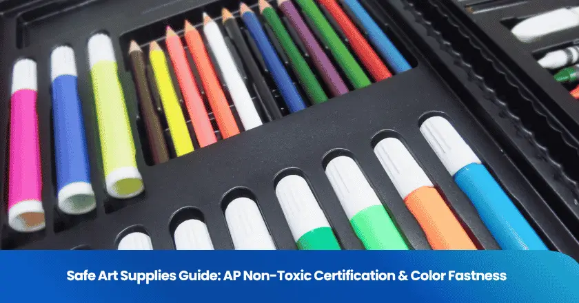 Safe Art Supplies Guide: AP Non-Toxic Certification & Color Fastness