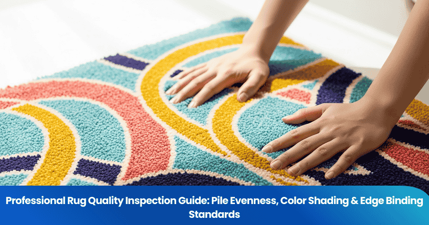 Professional Rug Quality Inspection Guide: Pile Evenness, Color Shading & Edge Binding Standards