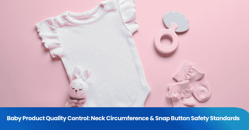 Baby Product Quality Control: Neck Circumference & Snap Button Safety Standards