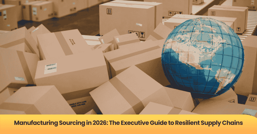Manufacturing Sourcing in 2026: The Executive Guide to Resilient Supply Chains