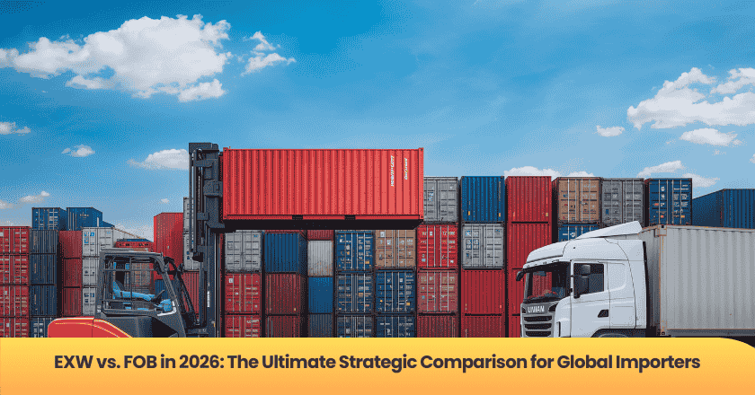 EXW vs. FOB in 2026: The Ultimate Strategic Comparison for Global Importers