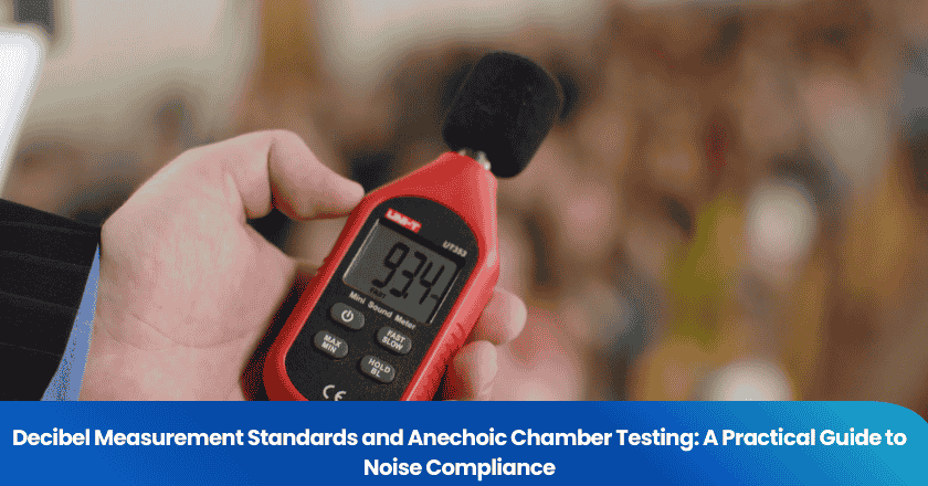Decibel Measurement Standards and Anechoic Chamber Testing: A Practical Guide to Noise Compliance