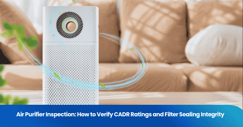 Air Purifier Inspection: How to Verify CADR Ratings and Filter Sealing Integrity