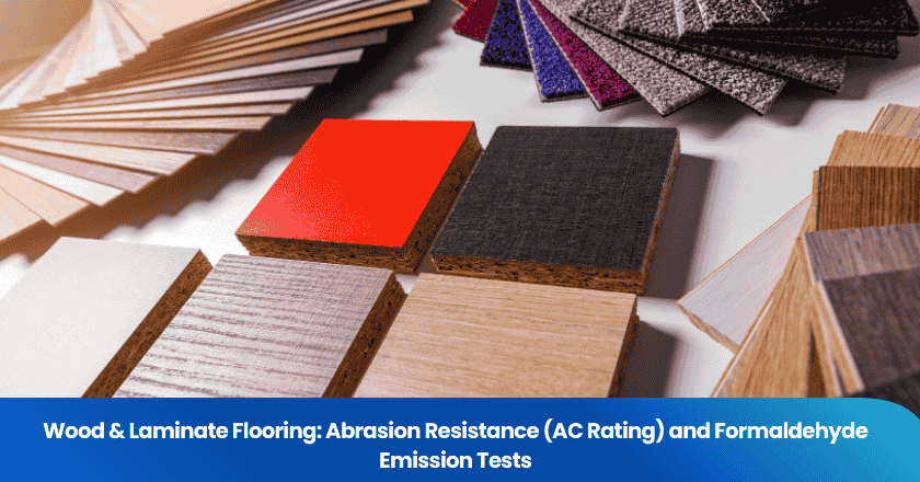 Wood & Laminate Flooring: Abrasion Resistance (AC Rating) and Formaldehyde Emission Tests
