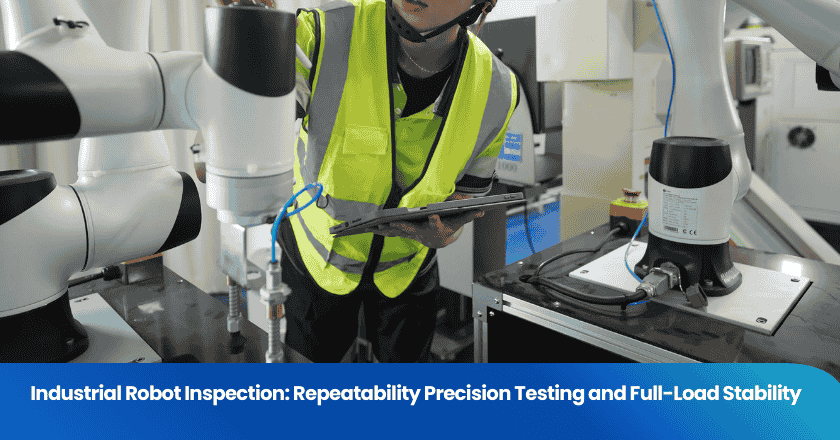 Industrial Robot Inspection: Repeatability Precision Testing and Full-Load Stability