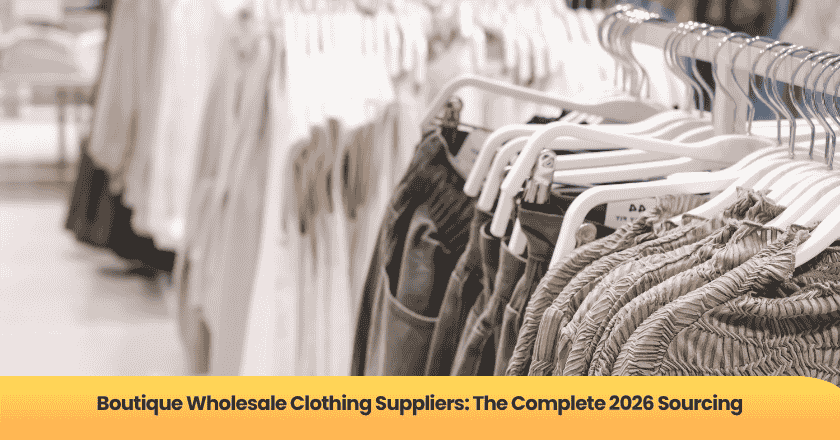 Boutique Wholesale Clothing Suppliers: The Complete 2026 Sourcing