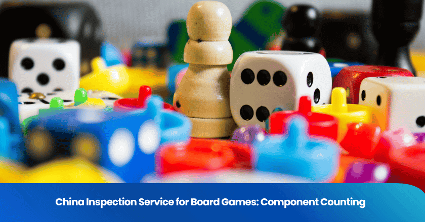 China Inspection Service for Board Games: Component Counting