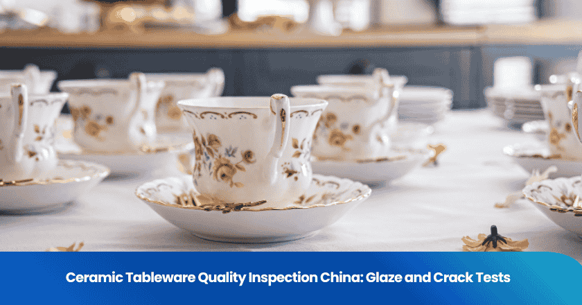 Ceramic Tableware Quality Inspection China: Glaze and Crack Tests