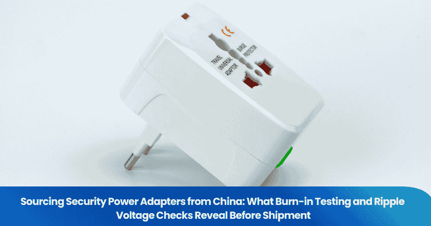 Sourcing Security Power Adapters from China: What Burn-in Testing and Ripple Voltage Checks Reveal Before Shipment