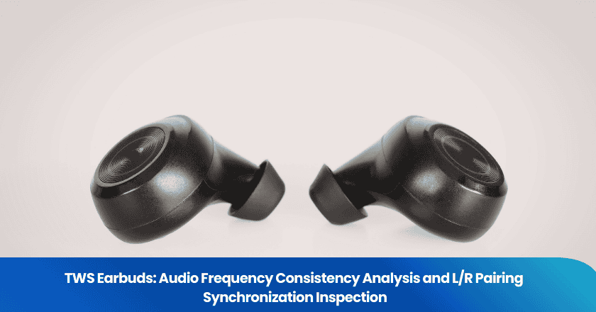 TWS Earbuds: Audio Frequency Consistency Analysis and L/R Pairing Synchronization Inspection