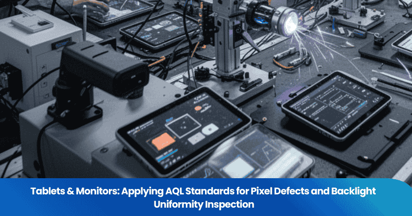 Tablets & Monitors: Applying AQL Standards for Pixel Defects and Backlight Uniformity Inspection