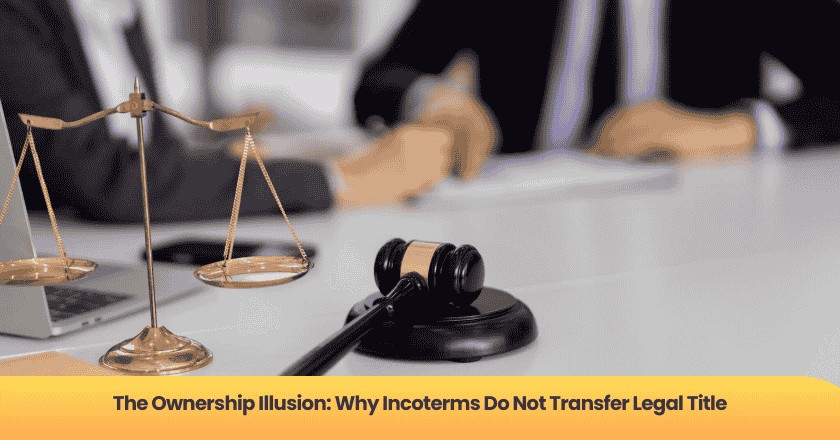 The Ownership Illusion: Why Incoterms Do Not Transfer Legal Title