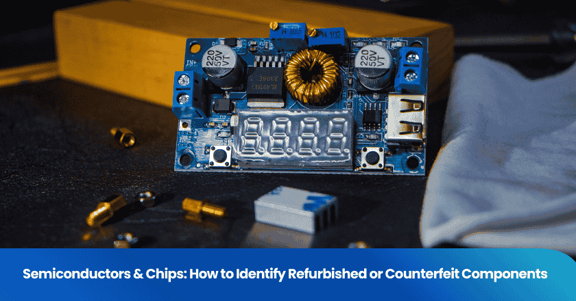 Semiconductors & Chips: How to Identify Refurbished or Counterfeit Components