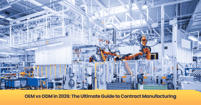 OEM vs ODM in 2026: The Ultimate Guide to Contract Manufacturing