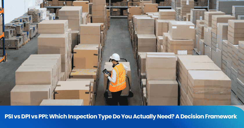 PSI vs DPI vs PPI: Which Inspection Type Do You Actually Need? A Decision Framework