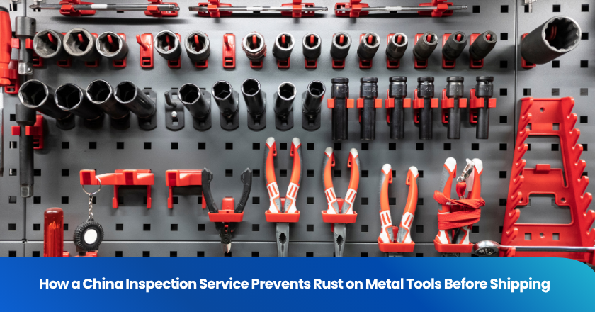How a China Inspection Service Prevents Rust on Metal Tools Before Shipping