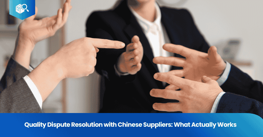 Quality Dispute Resolution with Chinese Suppliers: What Actually Works