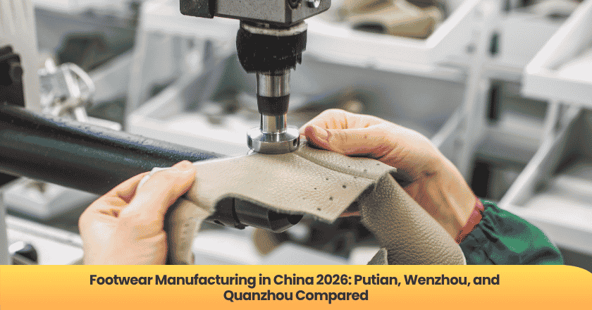 Footwear Manufacturing in China 2026: Putian, Wenzhou, and Quanzhou Compared