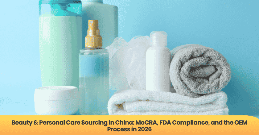 Beauty & Personal Care Sourcing in China: MoCRA, FDA Compliance, and the OEM Process in 2026
