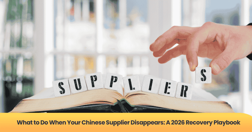 What to Do When Your Chinese Supplier Disappears: A 2026 Recovery Playbook