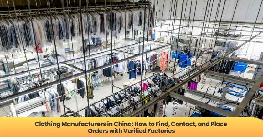 Clothing Manufacturers in China: How to Find, Contact, and Place Orders with Verified Factories