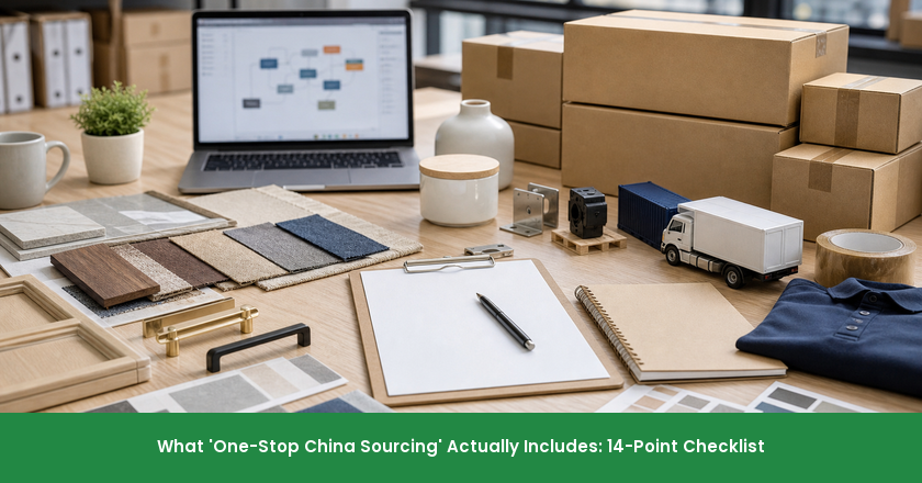 What 'One-Stop China Sourcing' Actually Includes: 14-Point Checklist