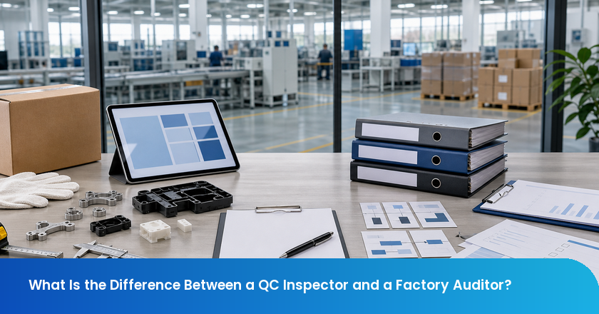 What Is the Difference Between a QC Inspector and a Factory Auditor?