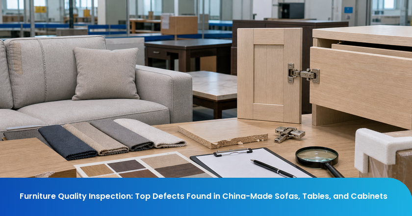 Furniture Quality Inspection: Top Defects Found in China-Made Sofas, Tables, and Cabinets
