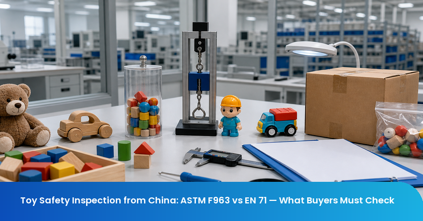 Toy Safety Inspection from China: ASTM F963 vs EN 71 — What Buyers Must Check