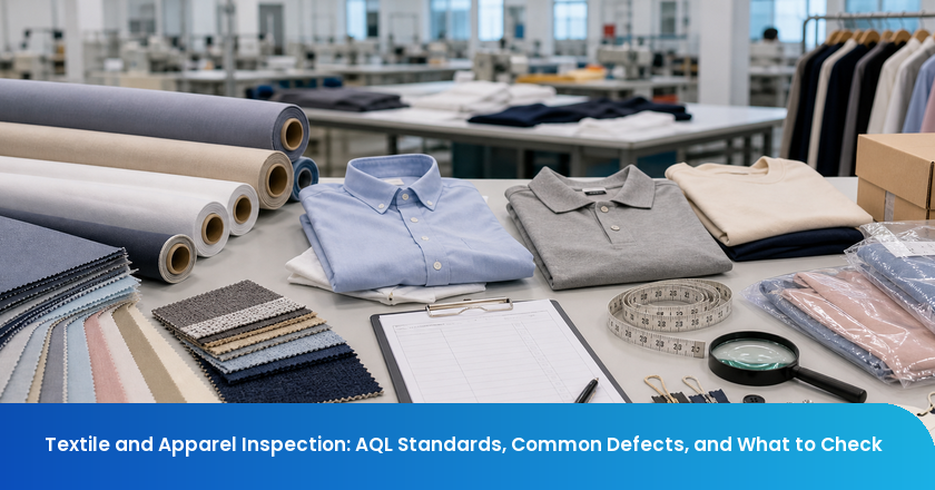 Textile and Apparel Inspection: AQL Standards, Common Defects, and What to Check