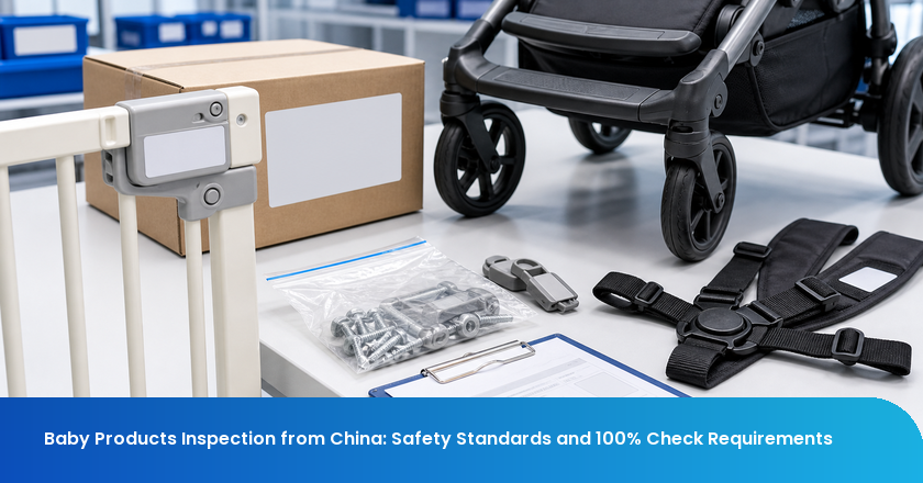 Baby Products Inspection from China: Safety Standards and 100% Check Requirements
