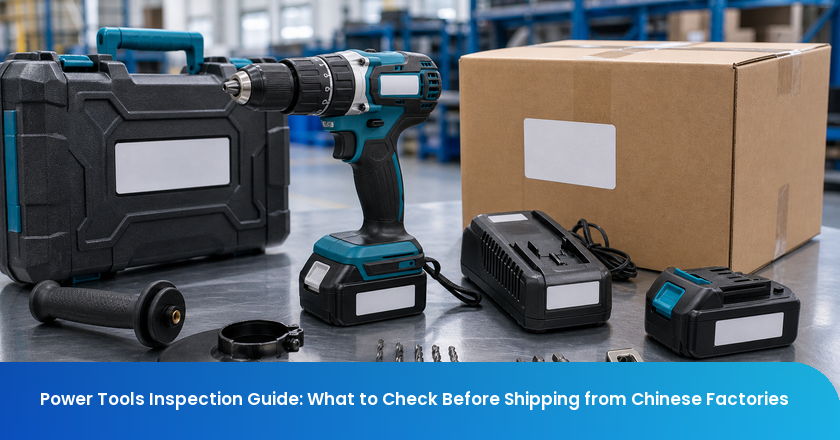 Power Tools Inspection Guide: What to Check Before Shipping from Chinese Factories