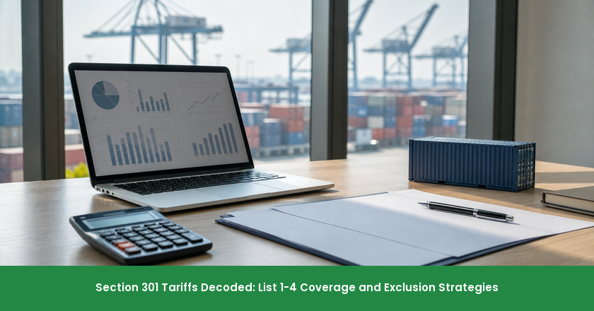 Section 301 Tariffs Decoded: List 1-4 Coverage and Exclusion Strategies
