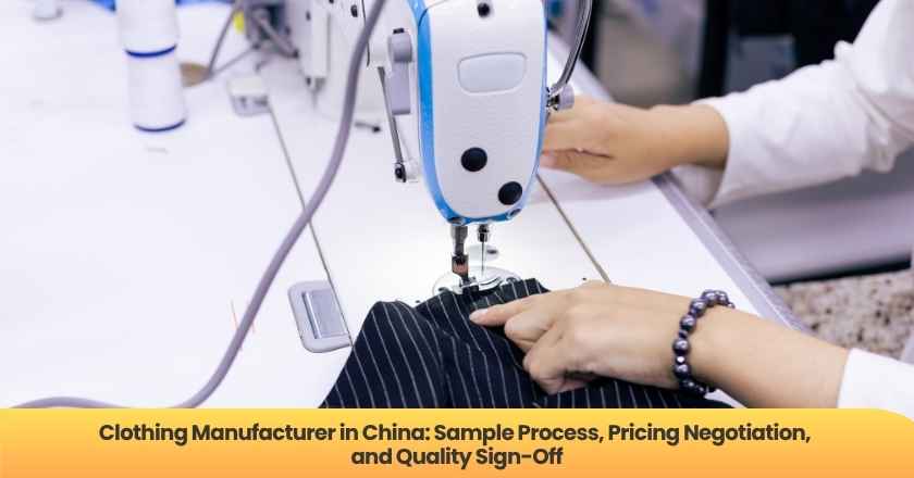 Clothing Manufacturer in China: Sample Process, Pricing Negotiation, and Quality Sign-Off