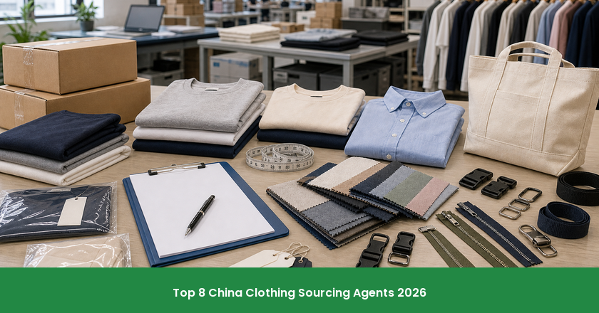 Top 8 China Clothing Sourcing Agents 2026
