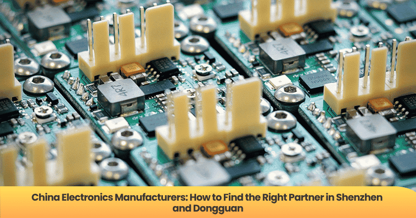 China Electronics Manufacturers: How to Find the Right Partner in Shenzhen and Dongguan