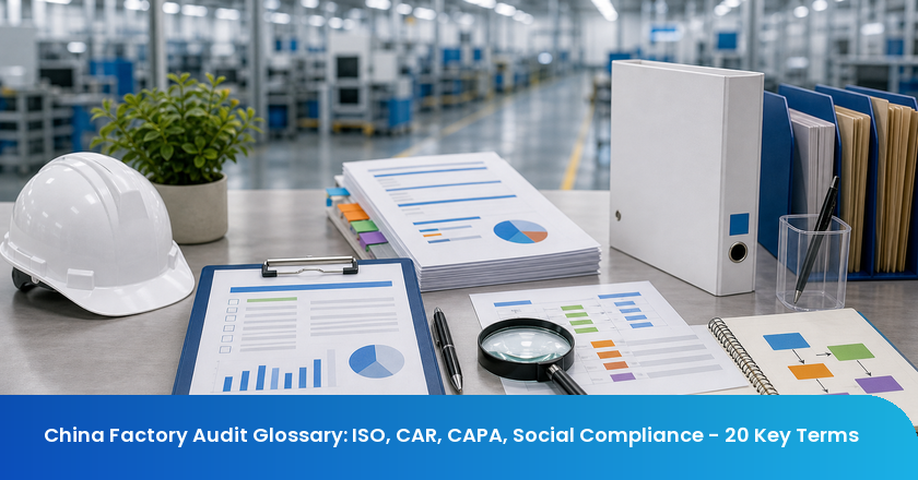 China Factory Audit Glossary: ISO, CAR, CAPA, Social Compliance - 20 Key Terms
