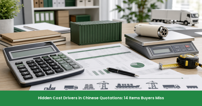 Hidden Cost Drivers in Chinese Quotations: 14 Items Buyers Miss