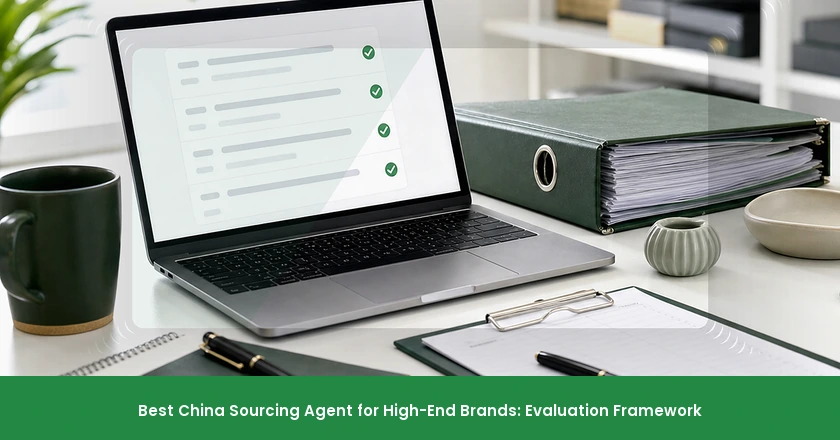 Best China Sourcing Agent for High-End Brands: Evaluation Framework