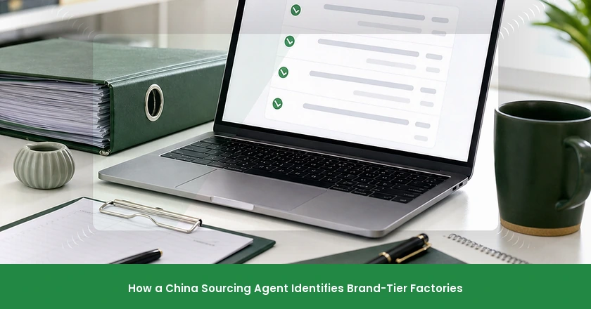 How a China Sourcing Agent Identifies Brand-Tier Factories