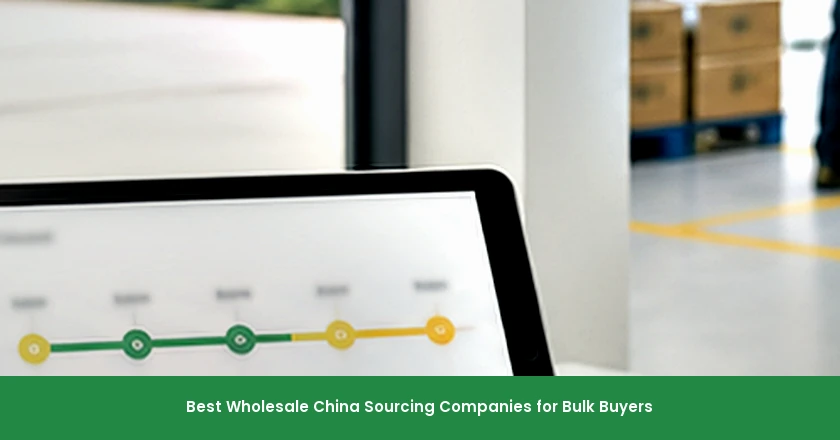 Best Wholesale China Sourcing Companies for Bulk Buyers